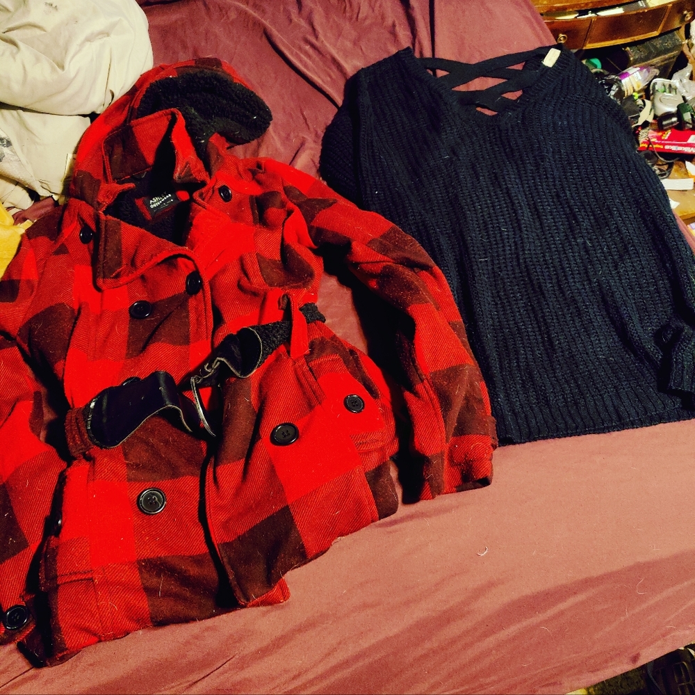 Women's cute jacket & sweater